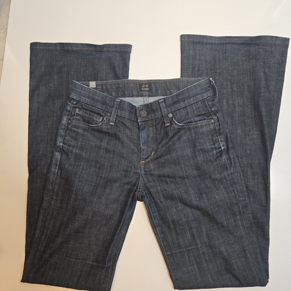 Citizens Of Humanity Dark Wash Flare Jeans 25 Like New
